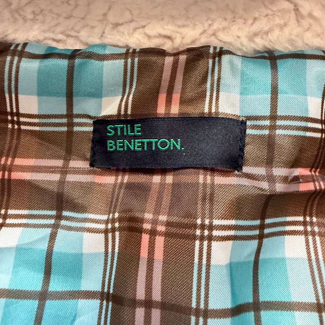 베네통 쉐르파 후드 플리스 자켓 상품이미지3