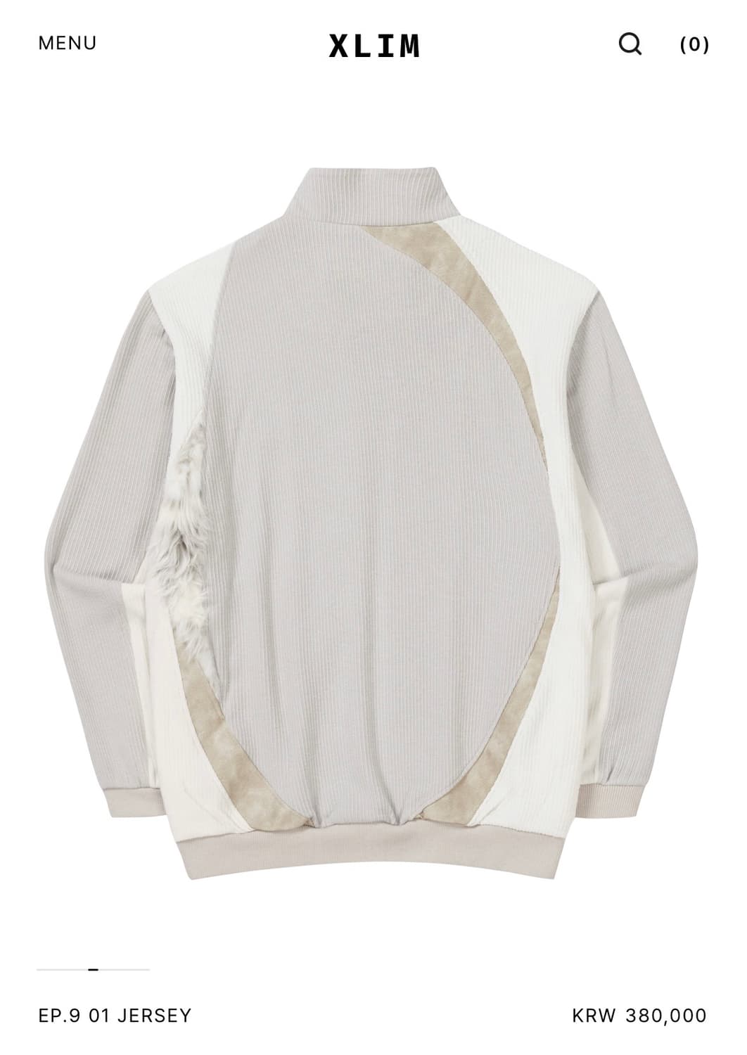 Xlim ep9 01 jersey ivory/off white L사이즈 상품이미지4