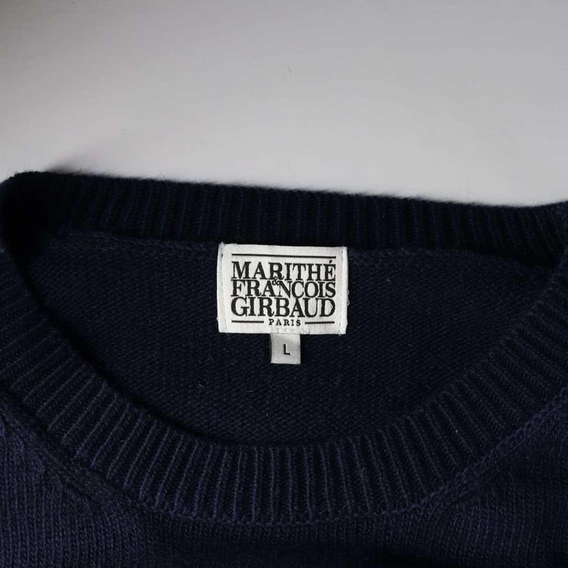마리떼 프랑소와 저버 클래식 빅 로고 니트 L 상품이미지5