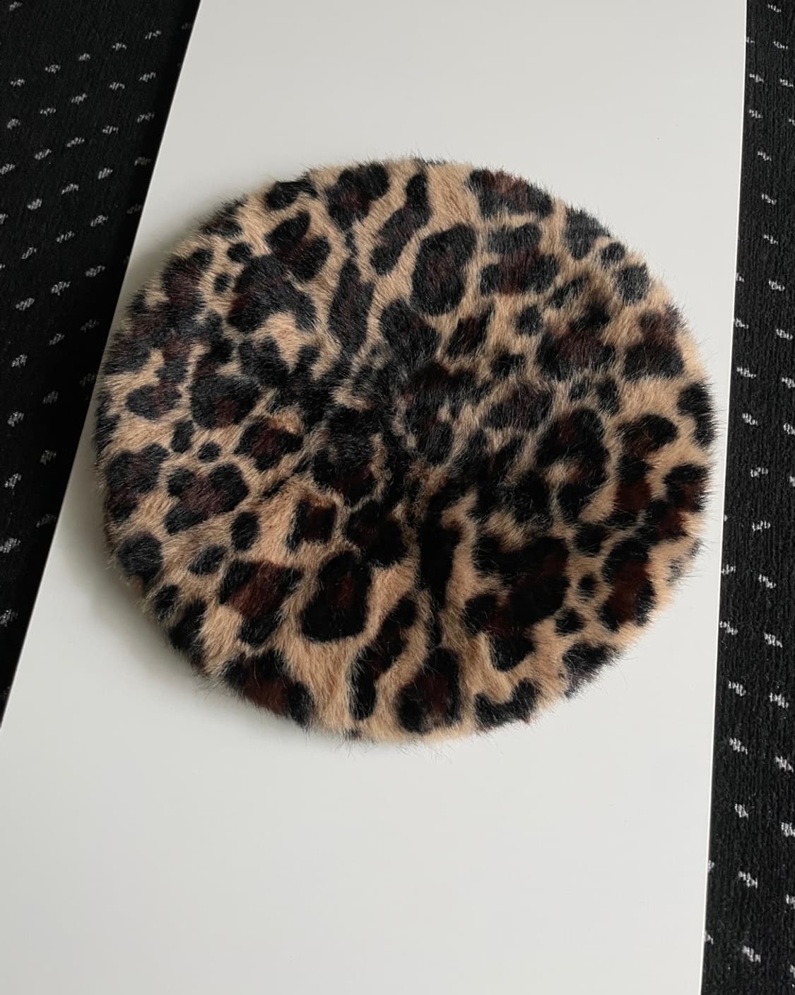 leopard beret 상품이미지6