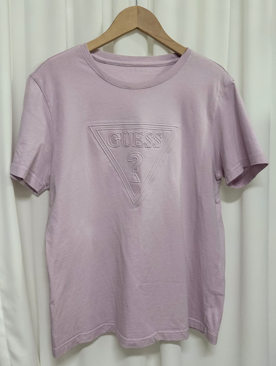 GUESS 게스 반팔티 라일락 상품이미지1