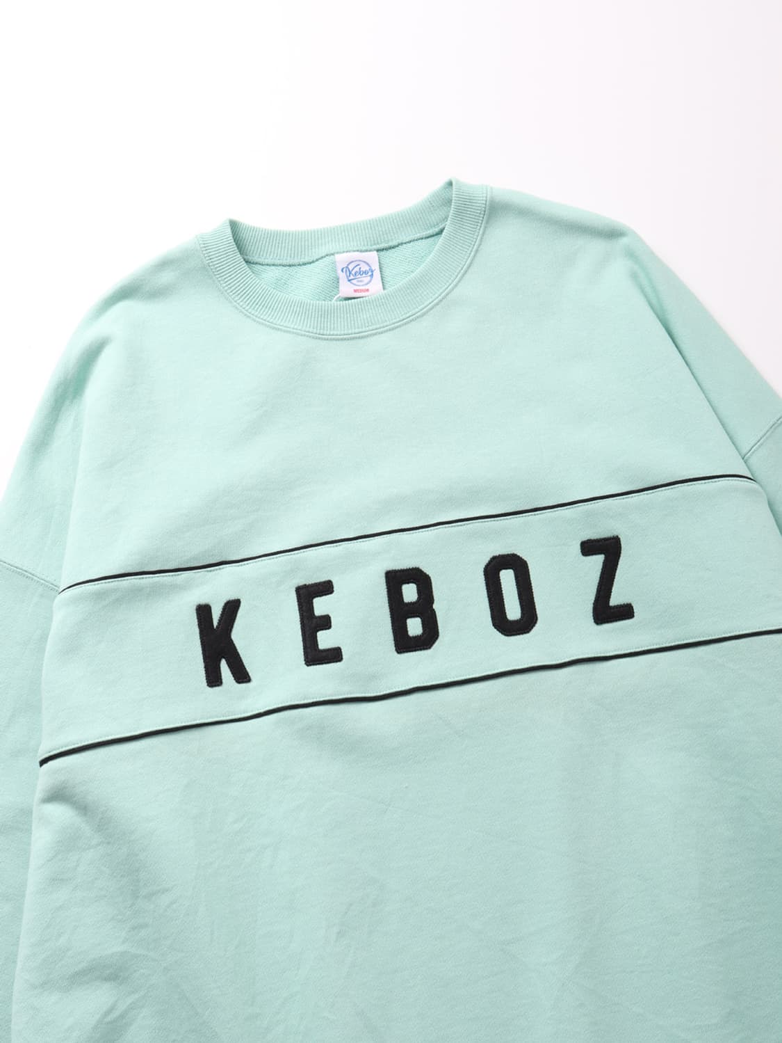 KEBOZ Drawcord Sweat Crew Neck 상품이미지3