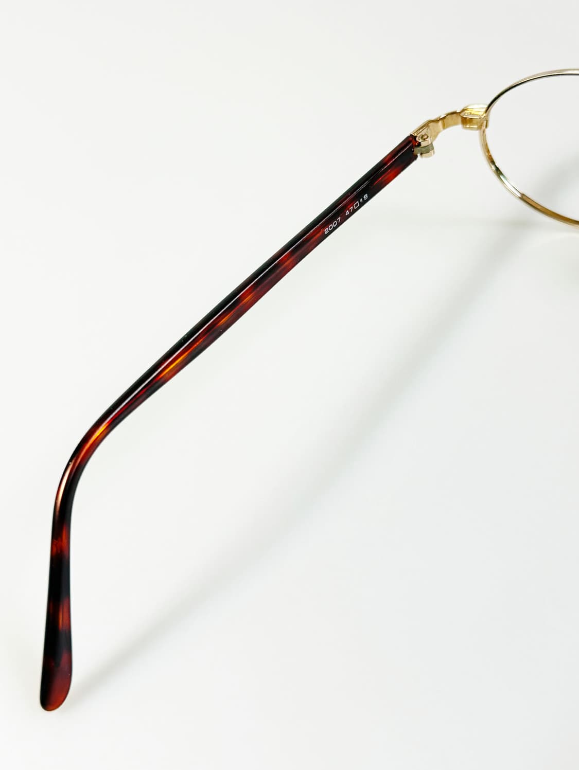 PARIS MA 골드 슬림 오벌 프레임 빈티지 안경 상품이미지7