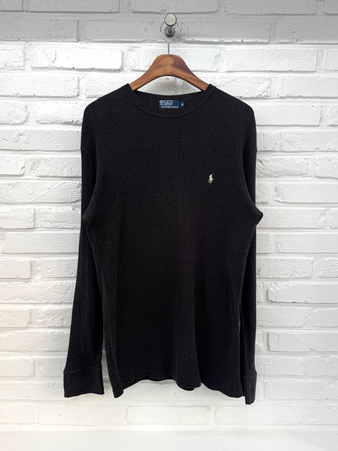 폴로 차콜 니트 상품이미지3