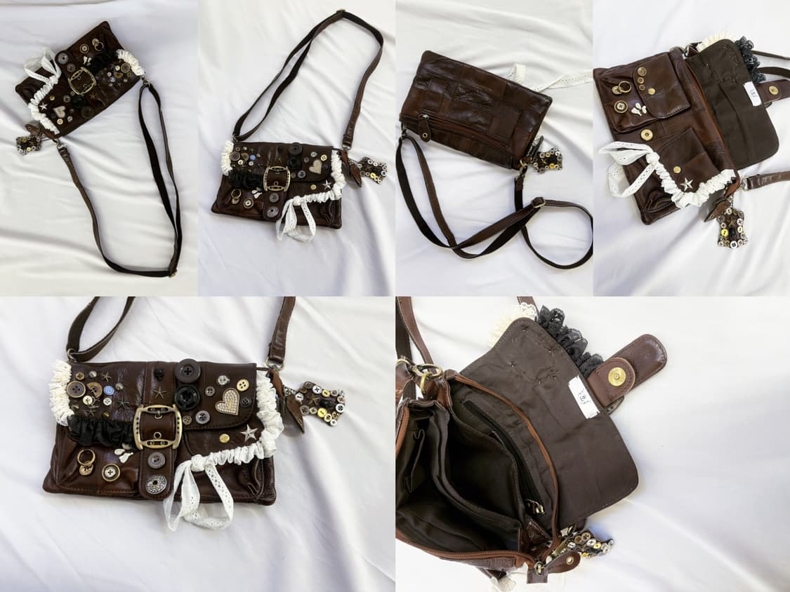 Custom🐾)Western antique charm mini bag 상품이미지4