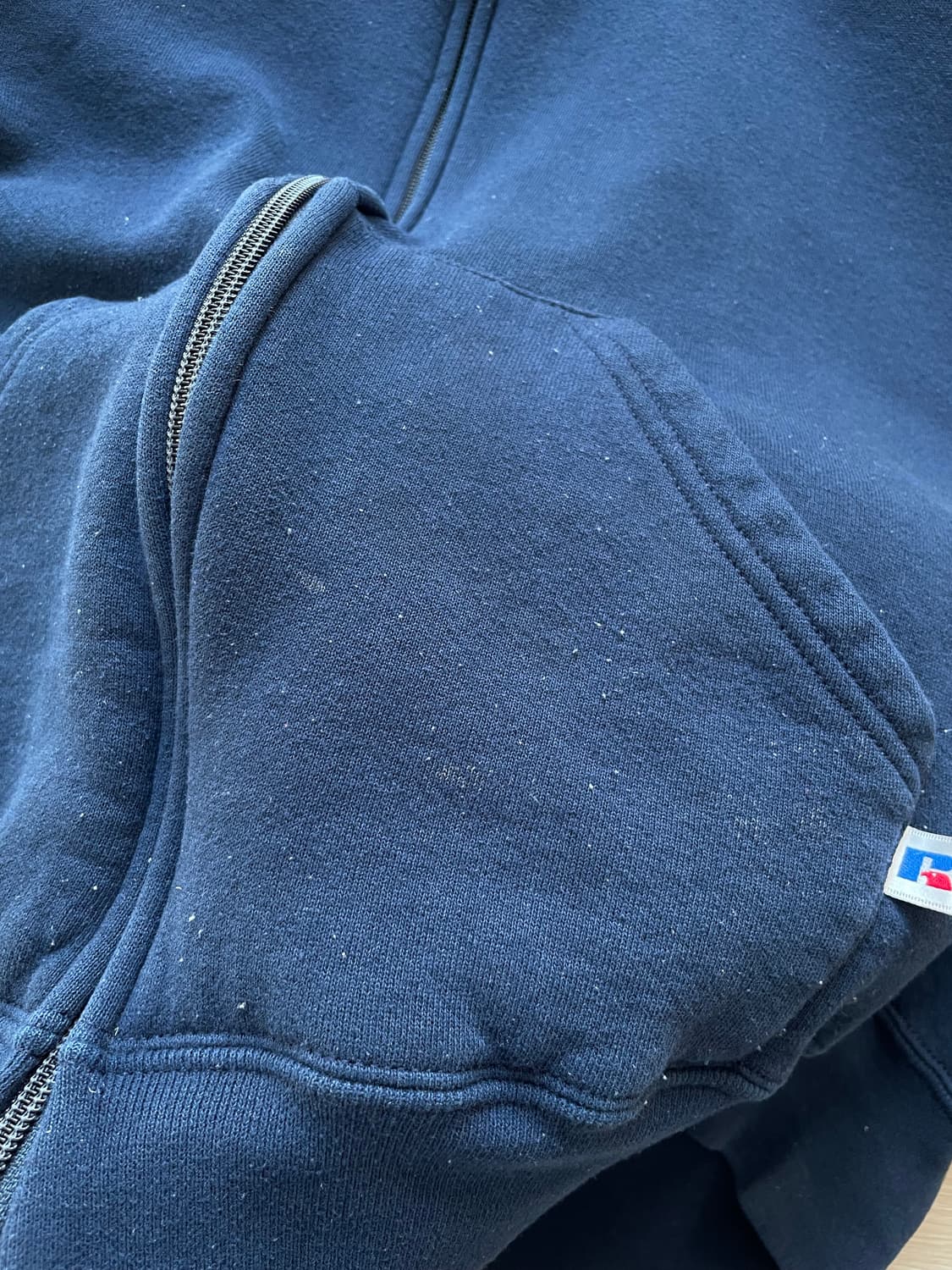 90s russell athletic hoodie zip 러셀 상품이미지3