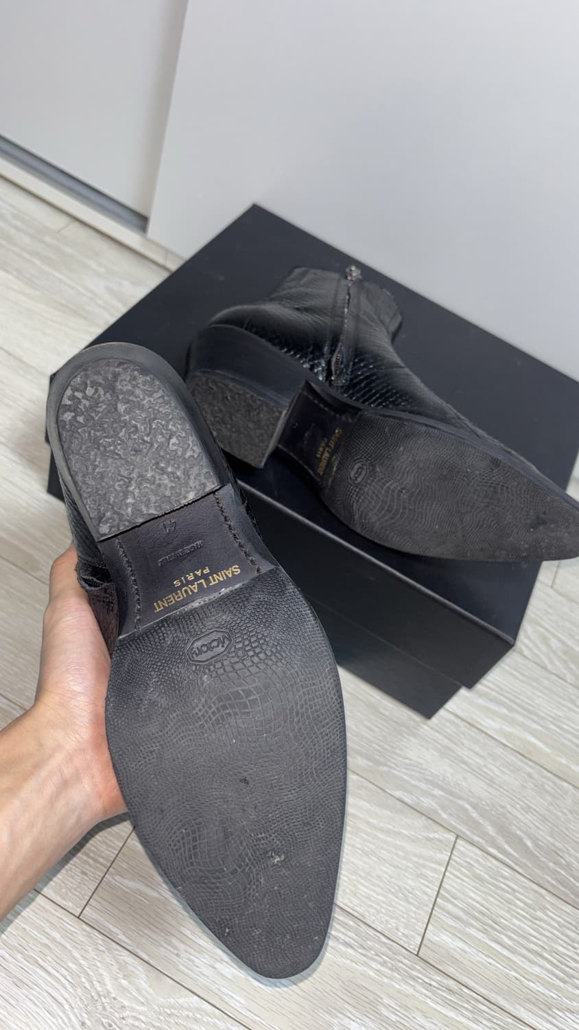 생로랑 19FW 파이톤 부츠 41사이즈 상품이미지4