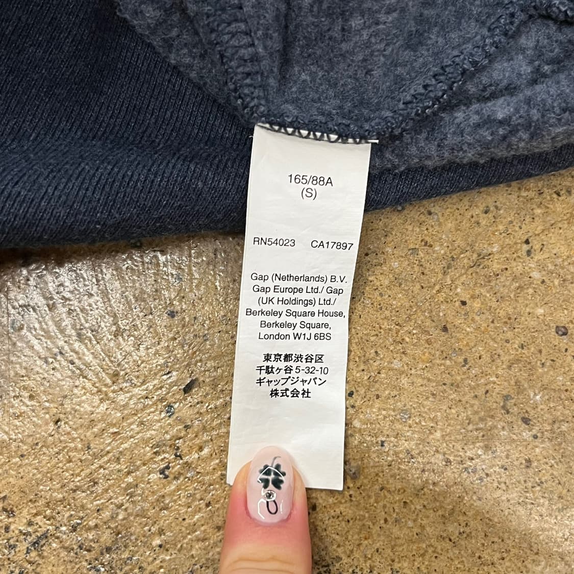 갭 블랙 핑크 검핑 후드집업 상품이미지7