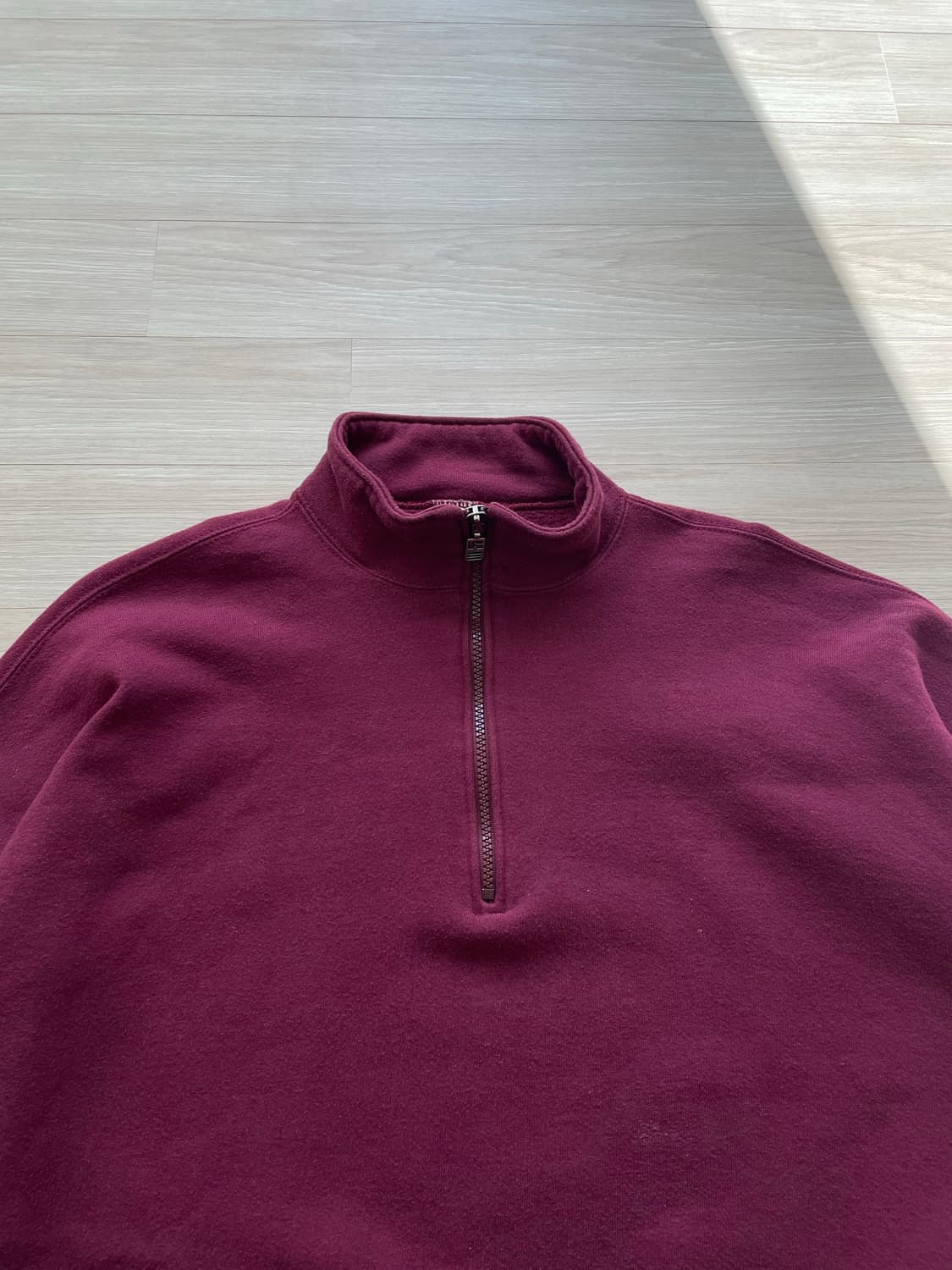 90s russell athletic half zip 러셀 반집업 스웻 상품이미지2