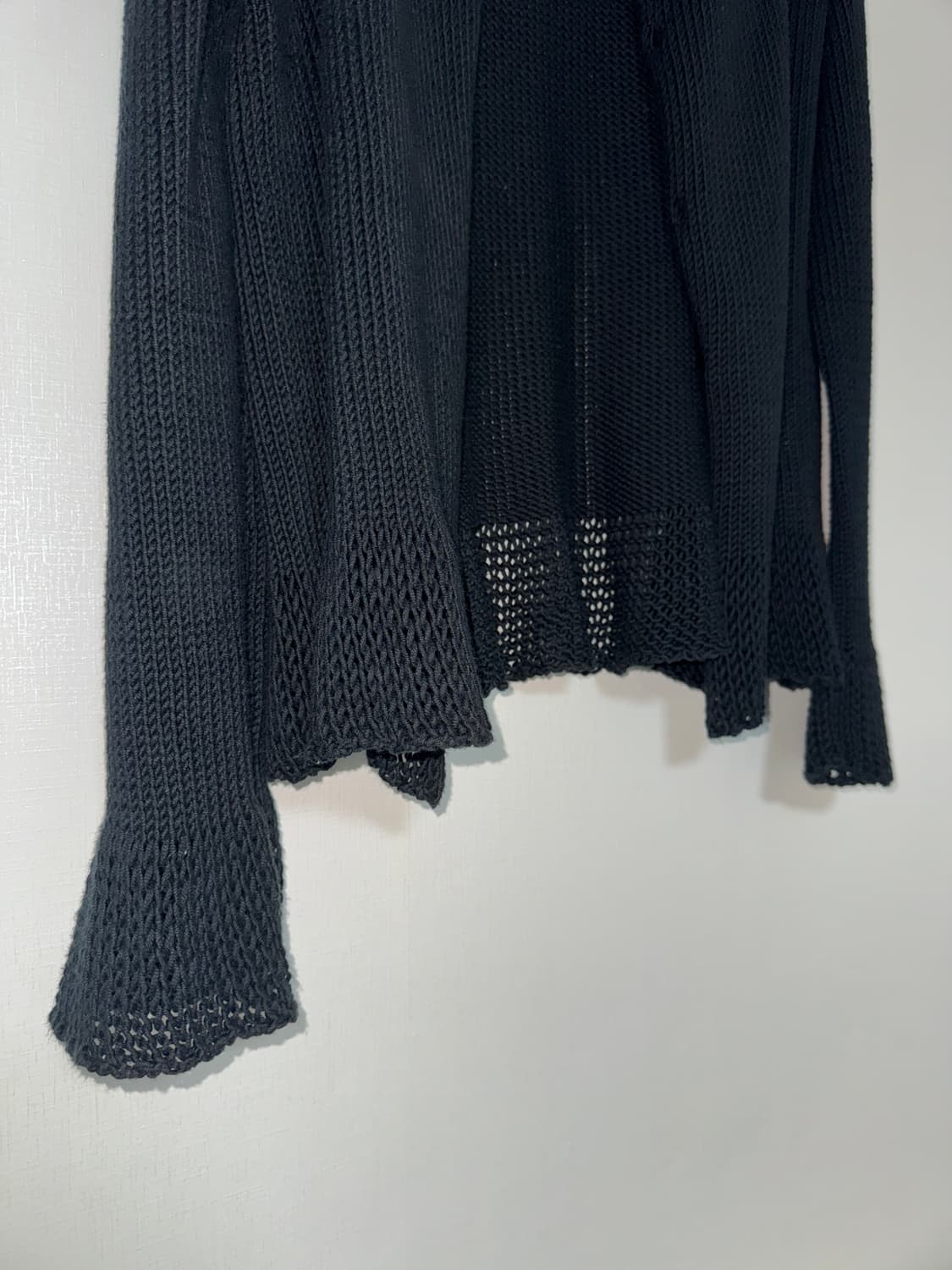 꼼데가르송 트리콧 프릴 니트가디건 상품이미지2