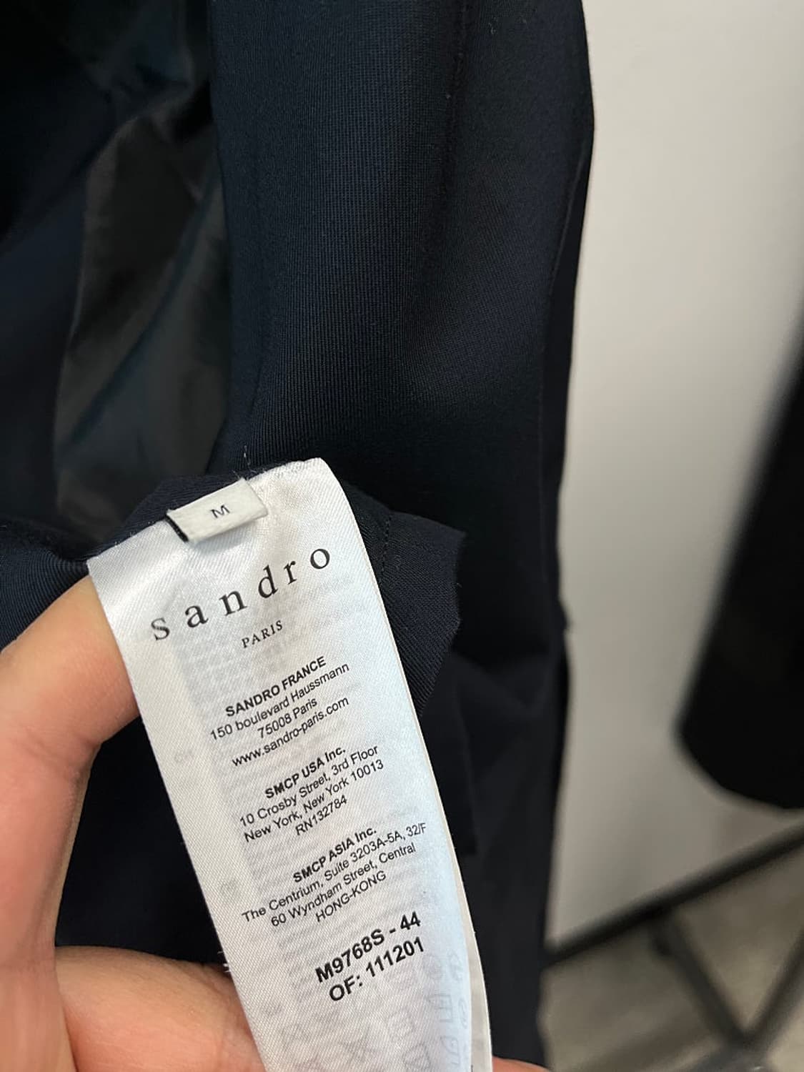 100-105) 산드로 트렌치코트  상품이미지9