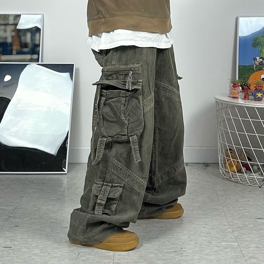 vintage corduroy gargo pants 상품이미지5