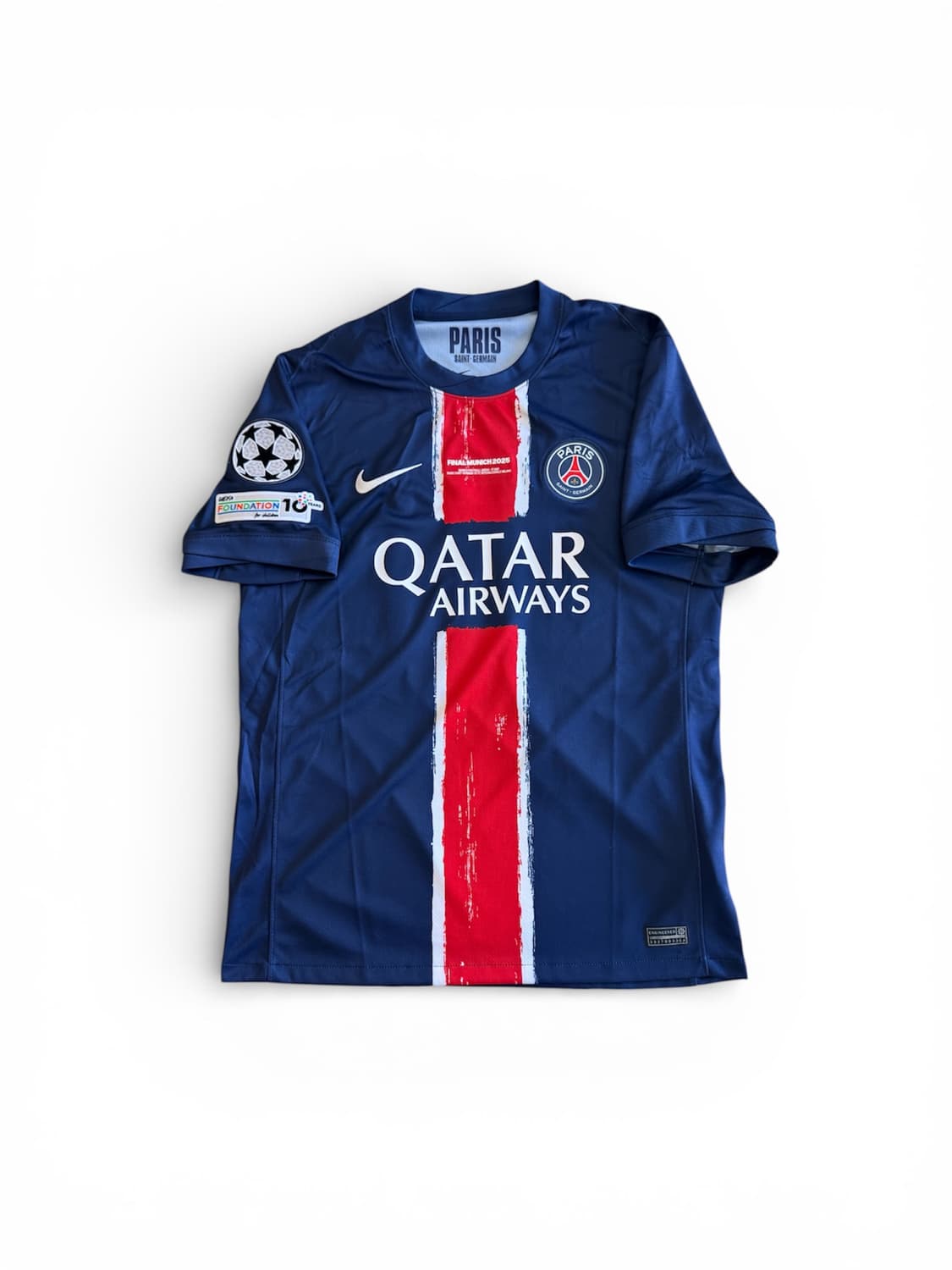 [해외M]24-25 psg 홈 뎀벨레 챔결 유니폼 상품이미지2