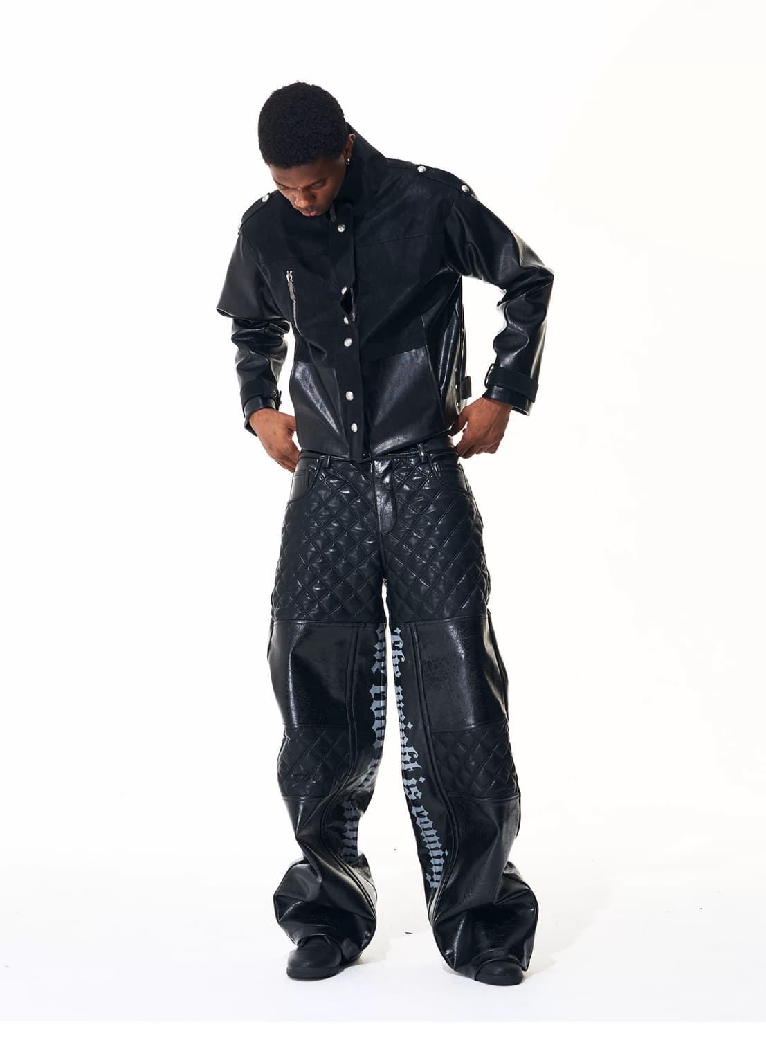 Opium Blackroot Shear Leather Jacket 상품이미지9