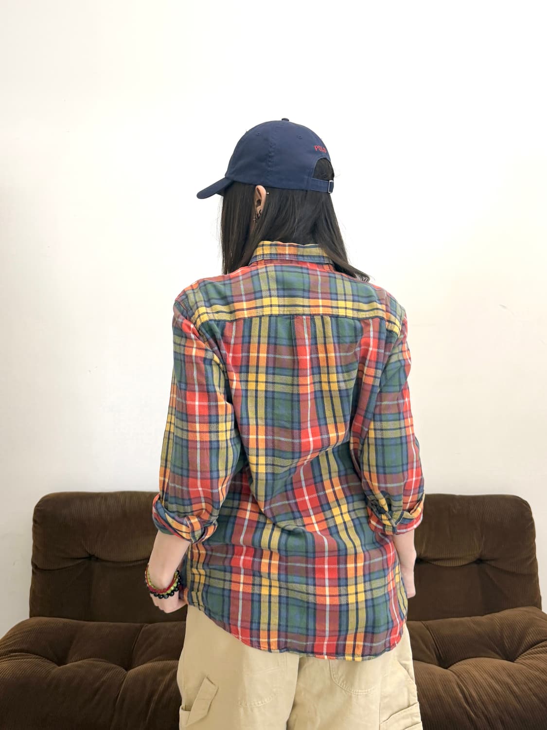 L.L.Bean 빈티지 코튼 워크 셔츠 상품이미지3