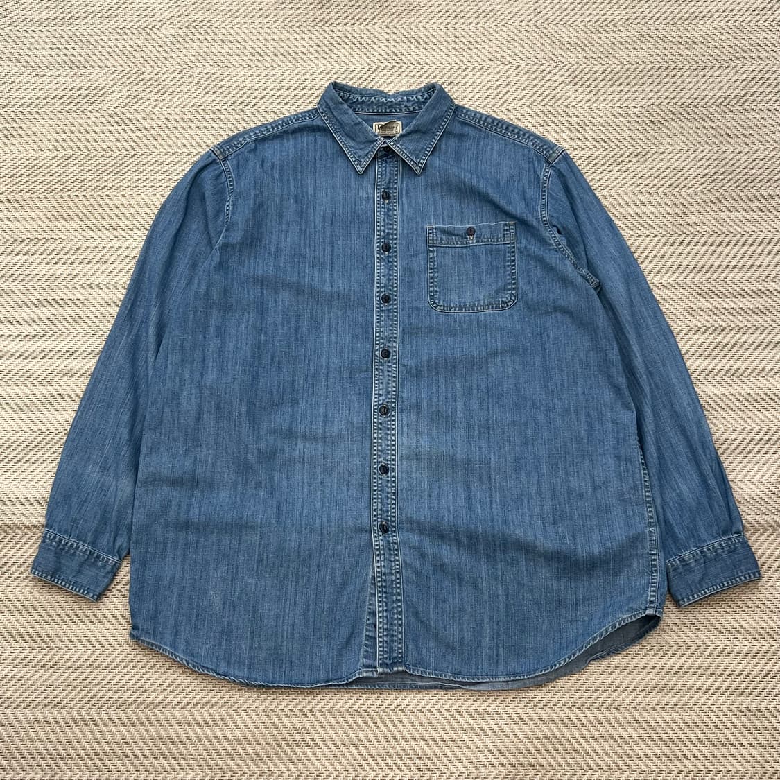 엘엘빈 데님셔츠 r2424 상품이미지1