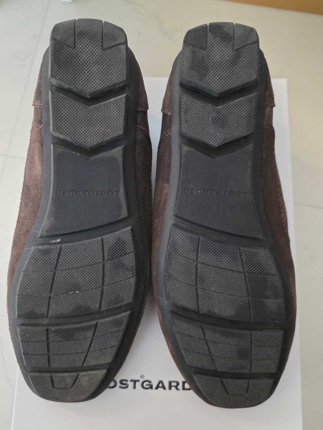 로스트가든 드라이빙 스니커즈 - 스웨이드 브라운 230 상품이미지9