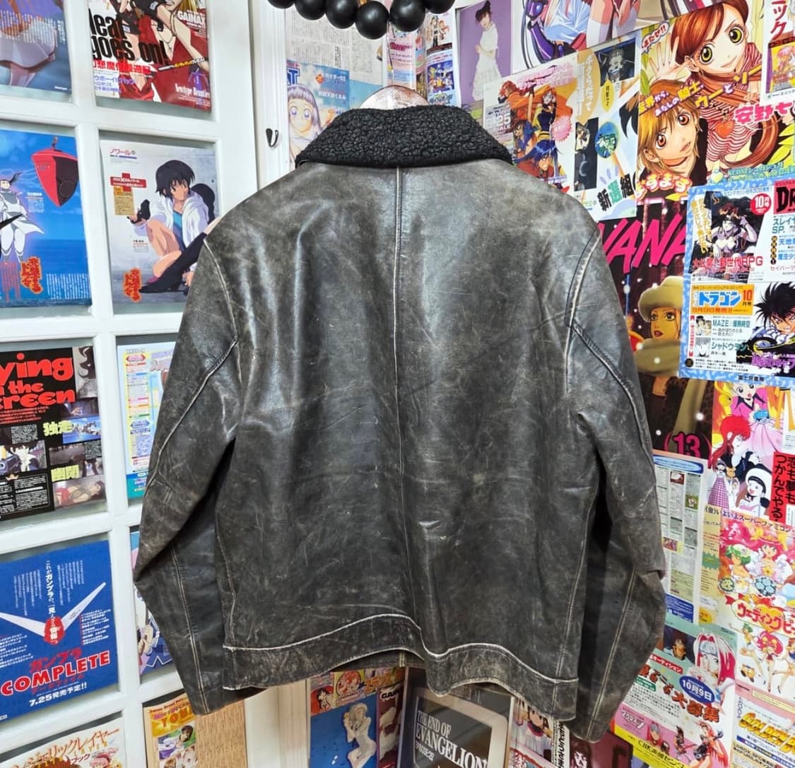 00‘s 올드갭 소가죽 자켓 상품이미지5