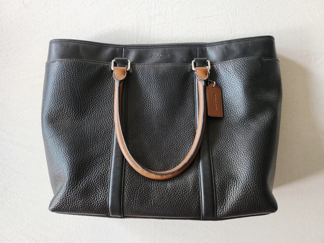 Coach 2way leather tote bag 상품이미지3