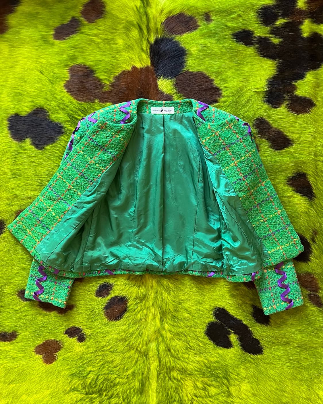 1980-90s HIROKO KOSHINO Old Tweed Jacket 상품이미지9
