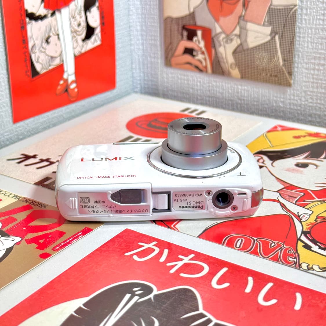 파나소닉 루믹스 S1 화이트 빈티지디카 상품이미지4