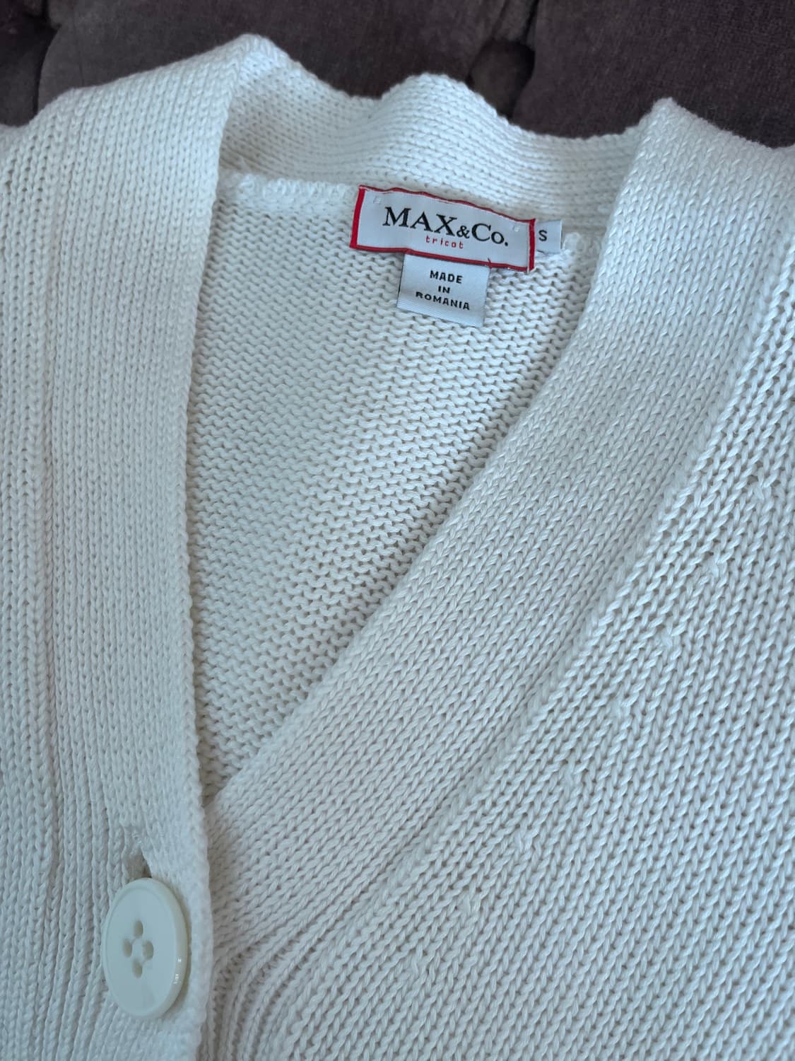 막스앤코 여성 브이넥가디건 S사이즈 상품이미지7