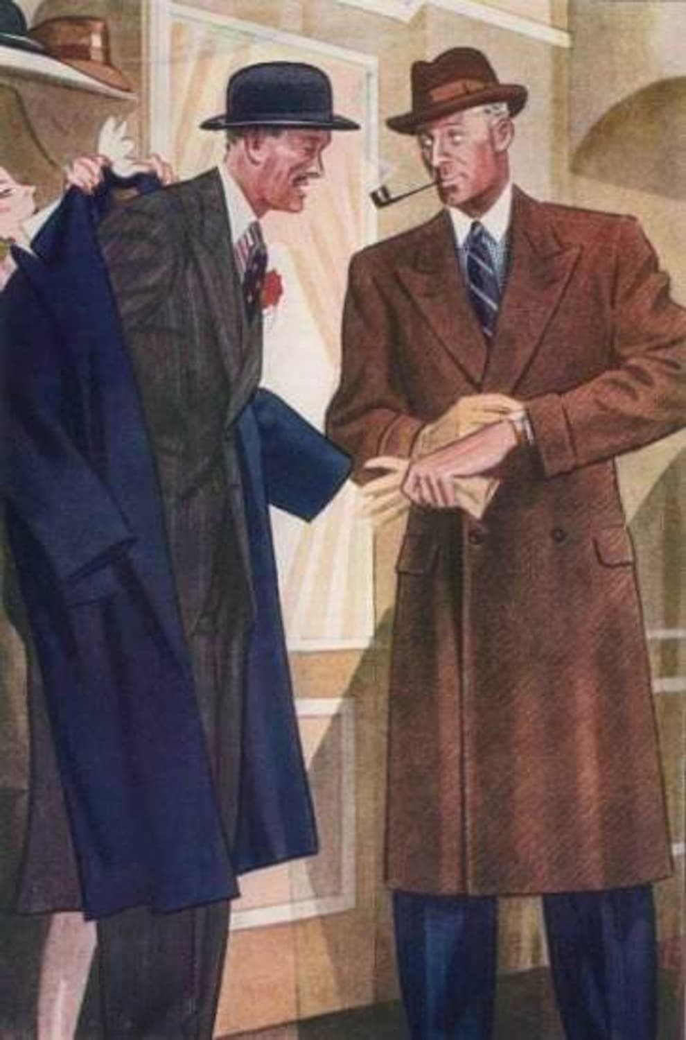 [고가 맞춤샵] 이태리 피아젠자 원단 여성 체스터필드 코트 상품이미지5