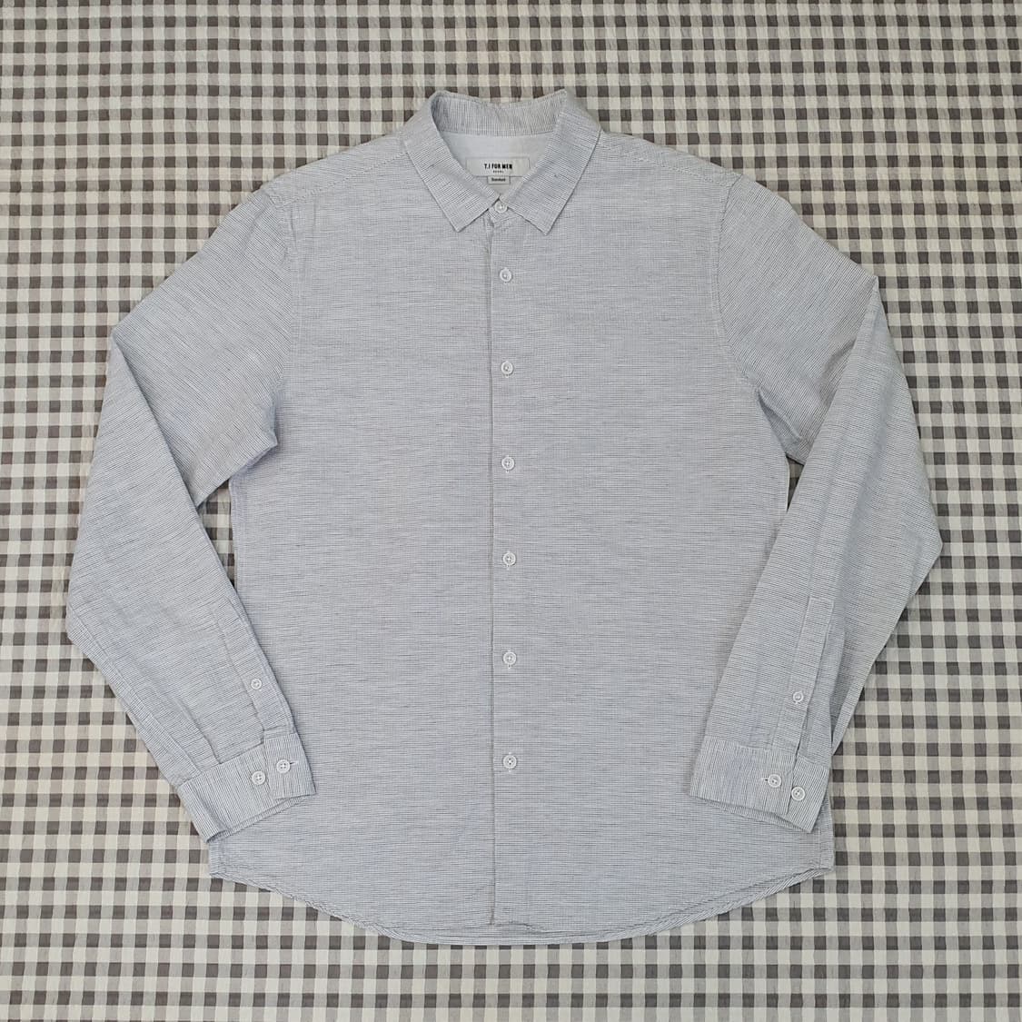 티아이포맨 시어스커 긴소매 셔츠 남자95 상품이미지1