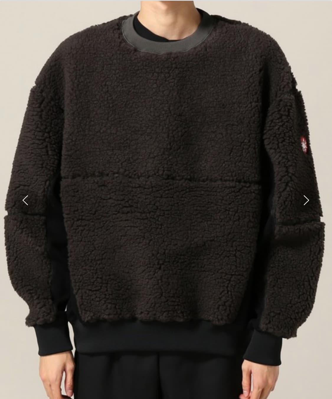 [M] FW18' 카브엠트 보아 플리스 크루넥 상품이미지10