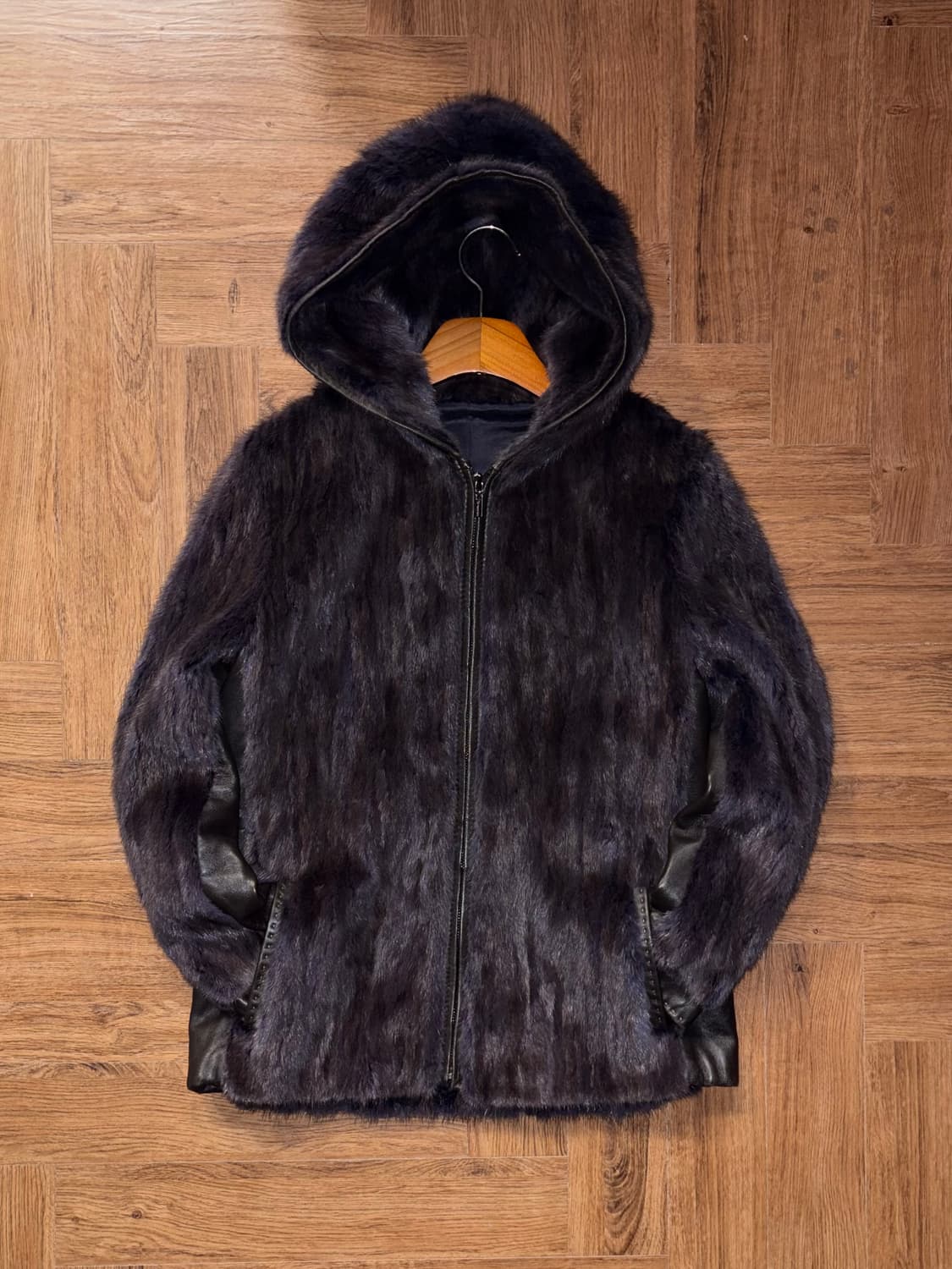 빈티지 후드 퍼자켓 상품이미지6