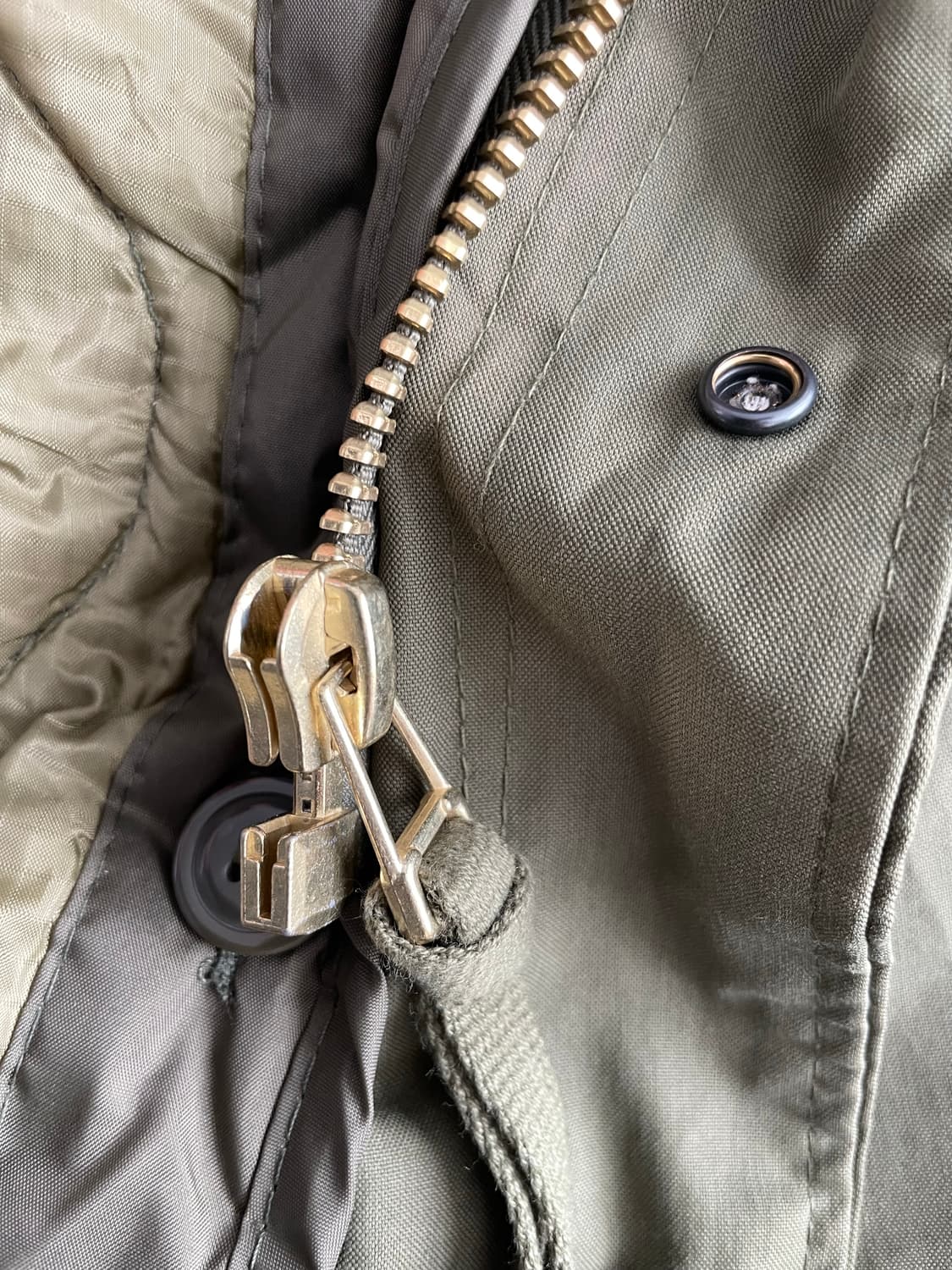 밀텍 m51 피쉬테일 개파카 XL 독일생산 상품이미지7