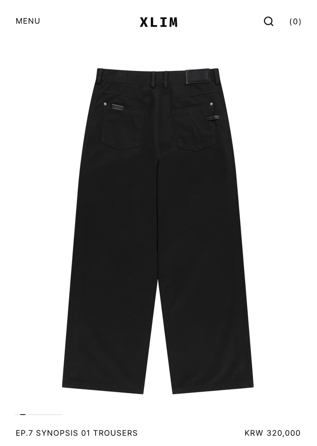 xlim ep.7 synopsis 01 trousers Msize 상품이미지3