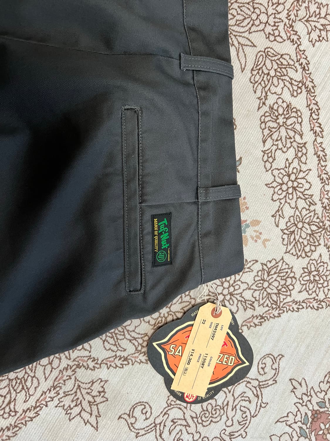 슈가케인 터프넛(tuf-nut) 치노 TN42597 32사이즈 그레이 상품이미지2