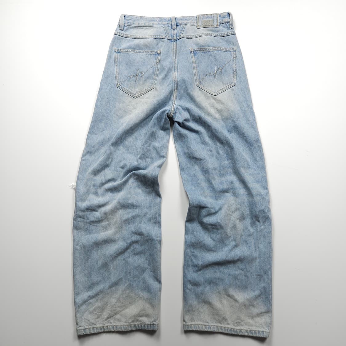 마리떼 프랑소와저버 디스트로이드 와이드 데님 팬츠 (28) 상품이미지2