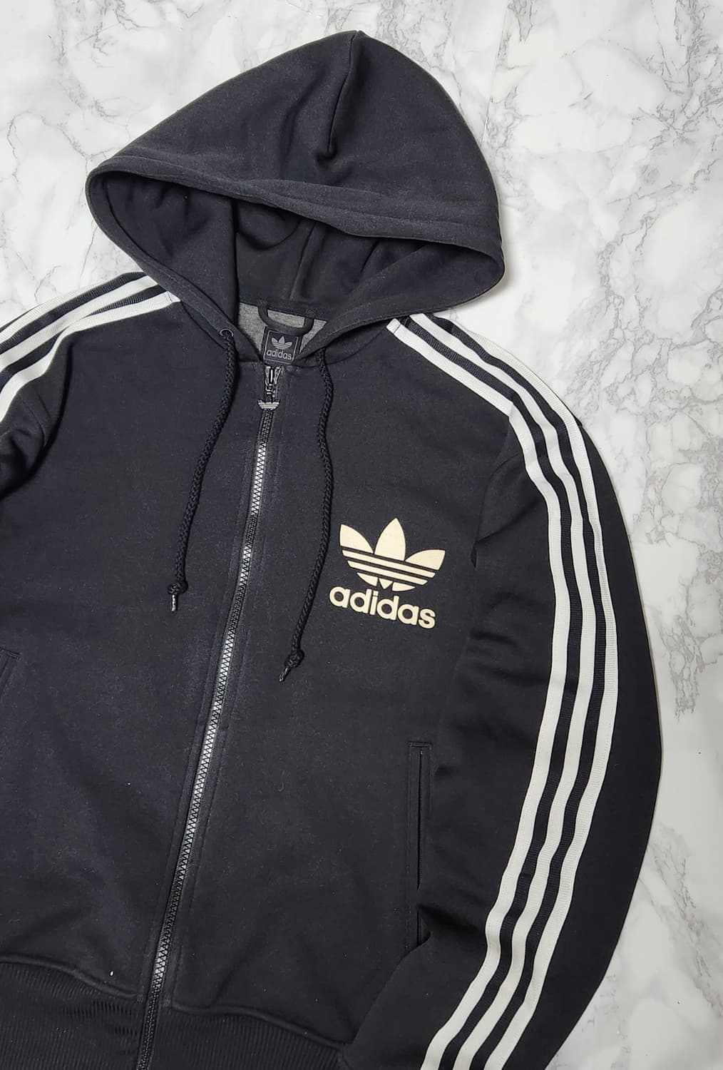 아디다스 삼선 트레이닝 져지 후드 자켓 상품이미지2