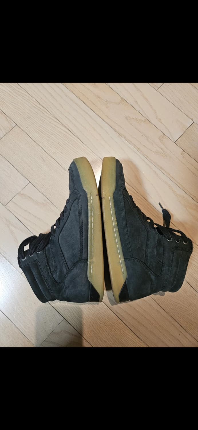 디젤 하이탑 소가죽 스웨이드 스니커즈 255 상품이미지5