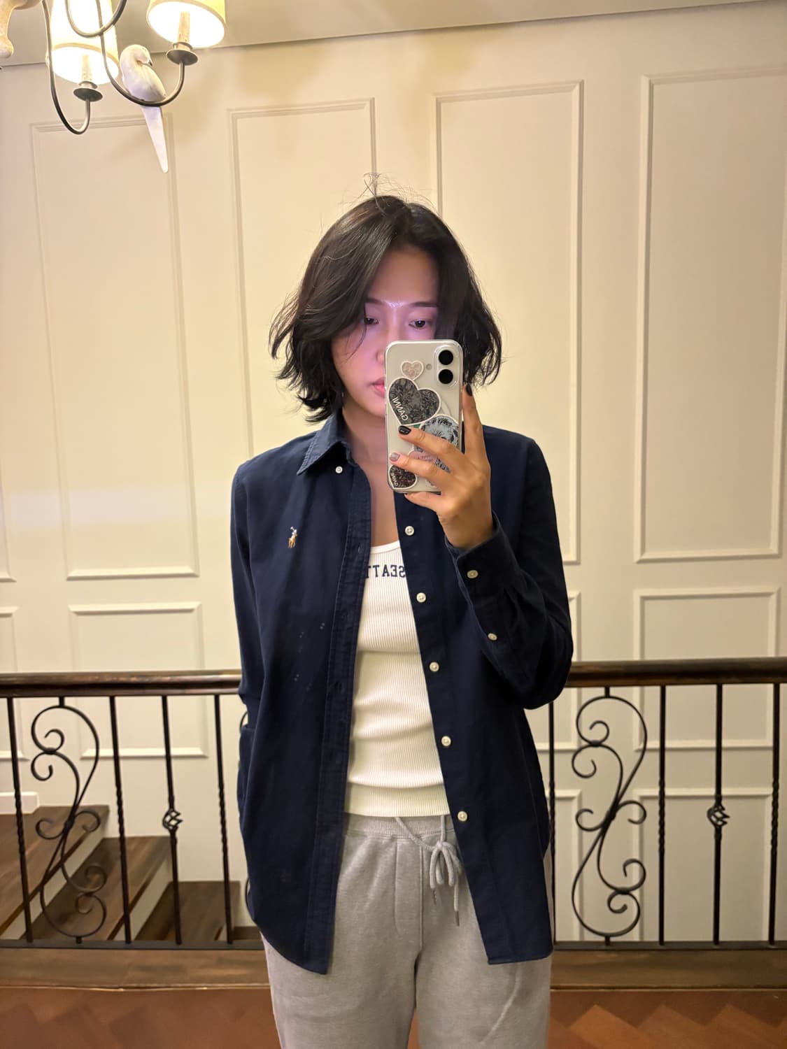 폴로 네이비 셔츠 상품이미지6