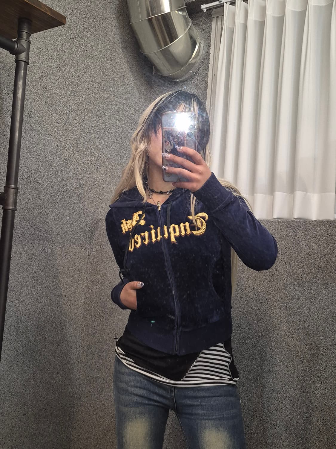 ASK LETTERING HOODIE ZIPUP  상품이미지1