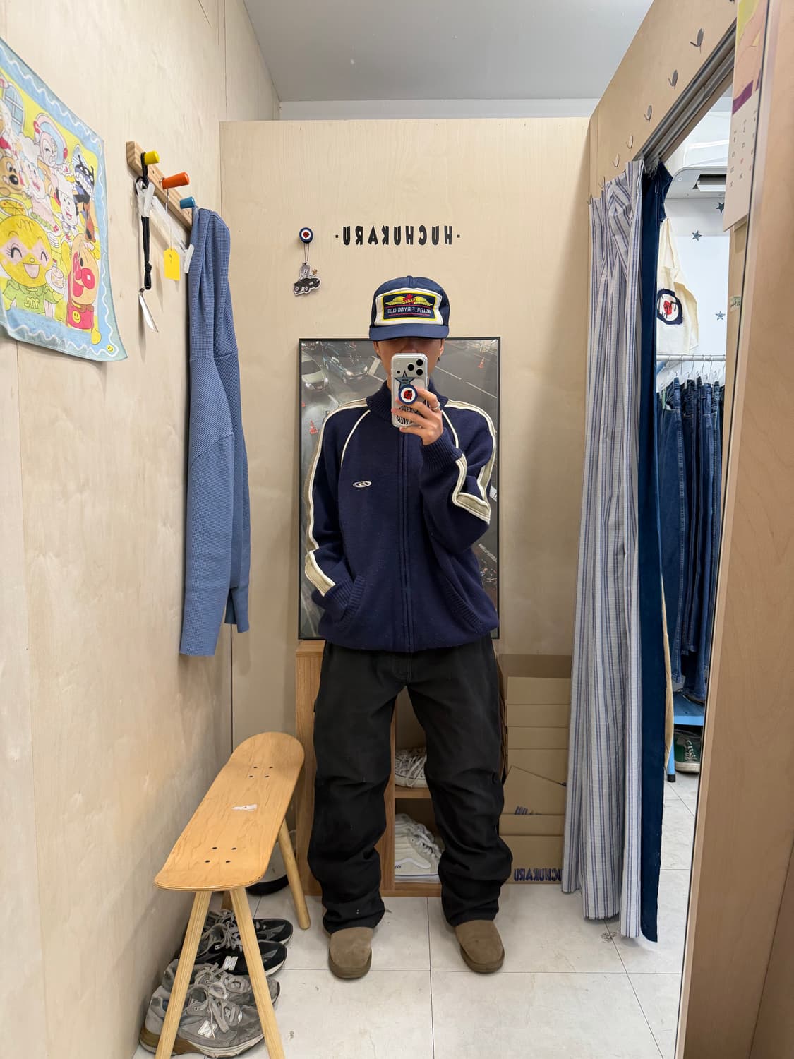 B ONE SOUL knit zipup 상품이미지5