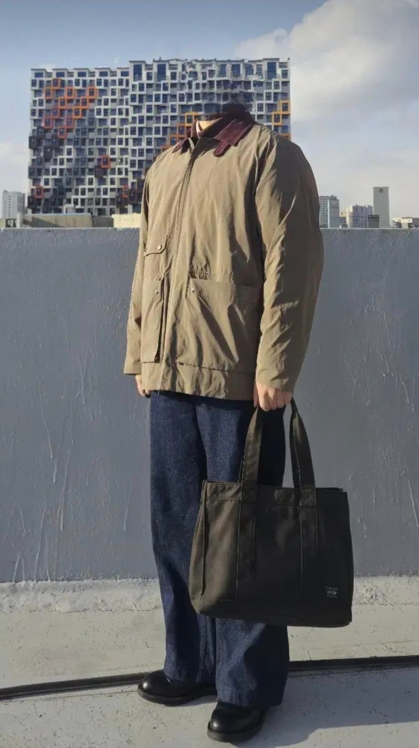 [1]아워셀브스 밀자켓 카키 상품이미지1