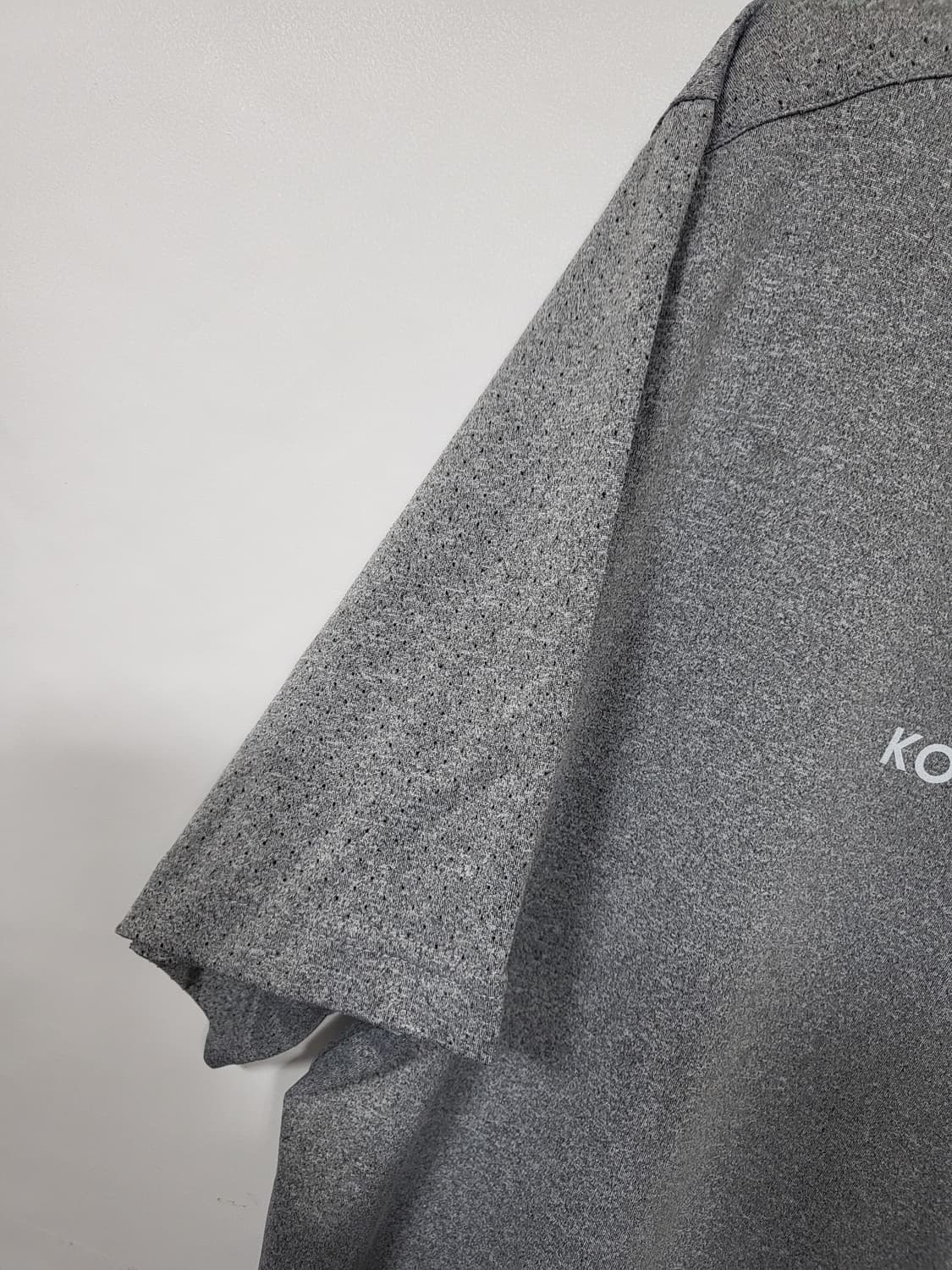 밀레 골프 냉감 기능성 반팔티 115 3XL 그레이 새제품 상품이미지3