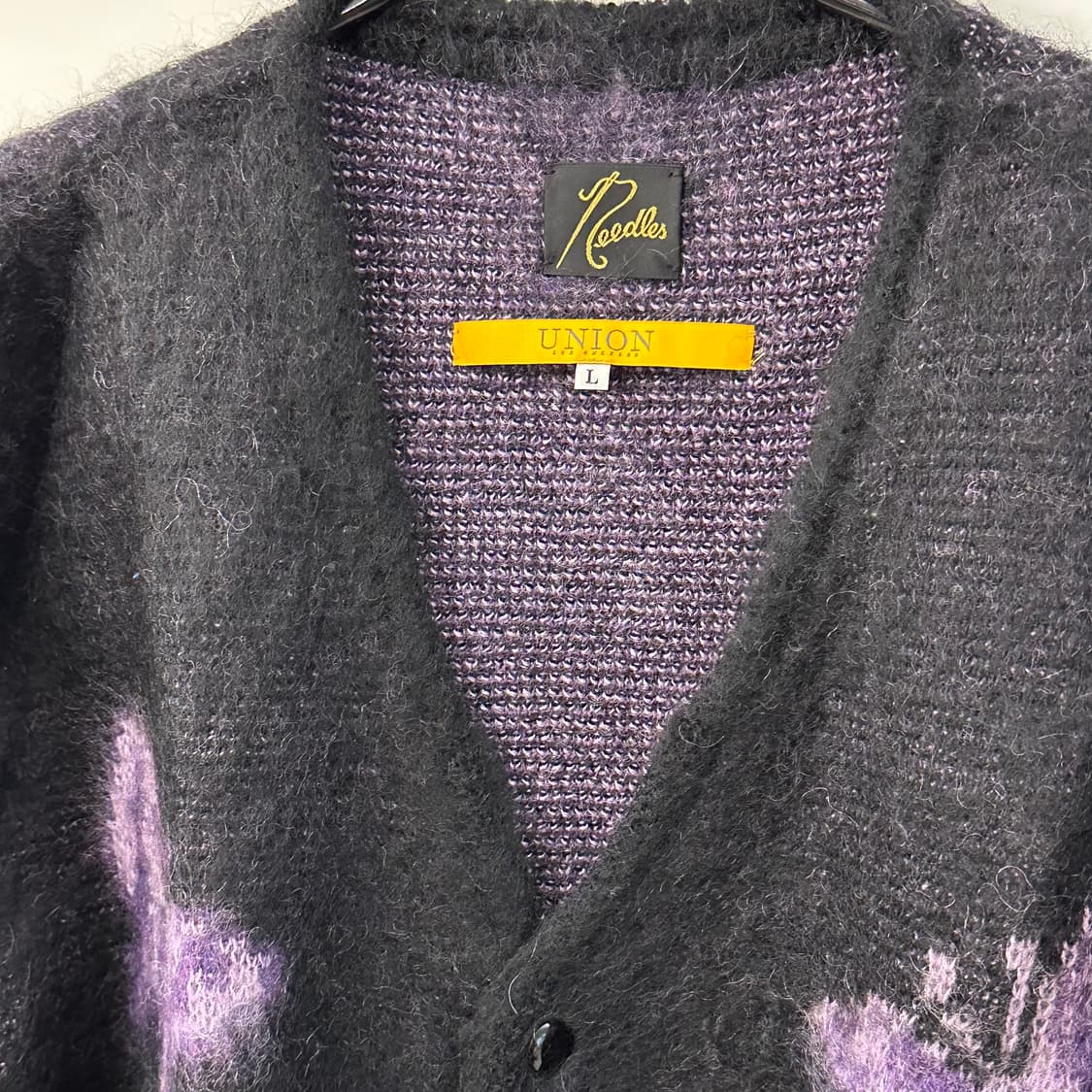니들스 유니온 모헤어 가디건 L사이즈  상품이미지2