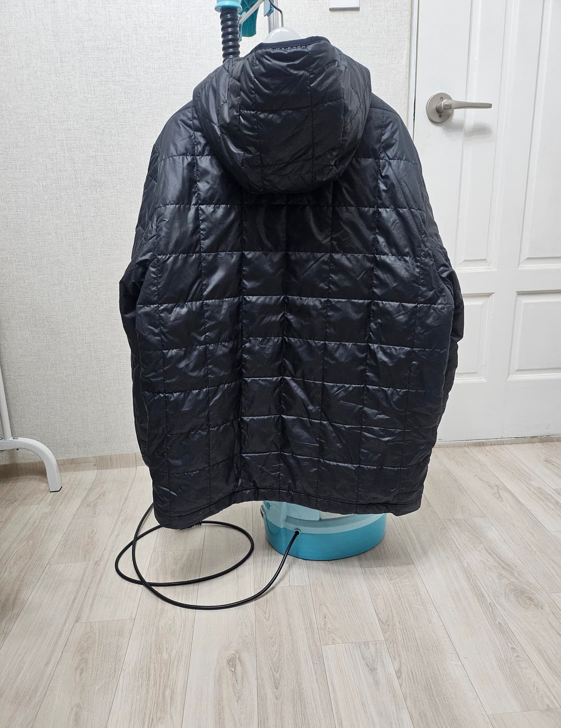 (105~110)XL☆초대장급☆나이키 신세틱 플리스 [블랙] 점퍼패딩 상품이미지6