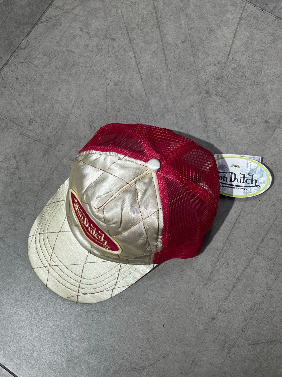 Von dutch 핫핑크 매쉬 볼캡 상품이미지6