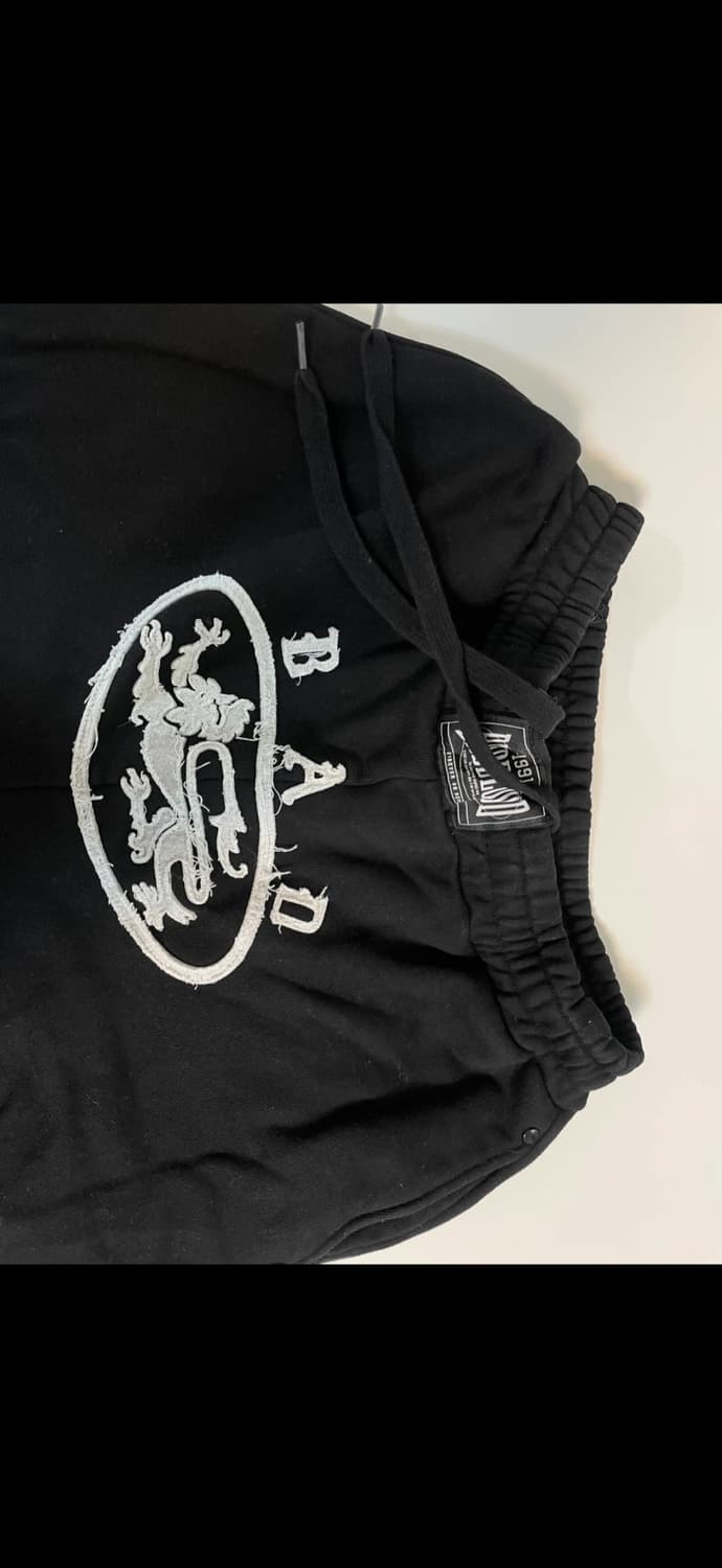 배드블러드 라이온 패치 2 Way 커브드 조거 - 워시드블랙 S 상품이미지1