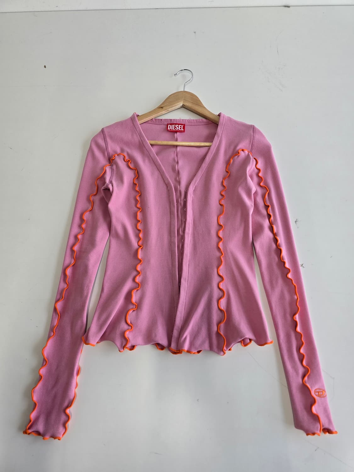 디젤 T 리바스 스트레치 리브 가디건 XS 상품이미지1