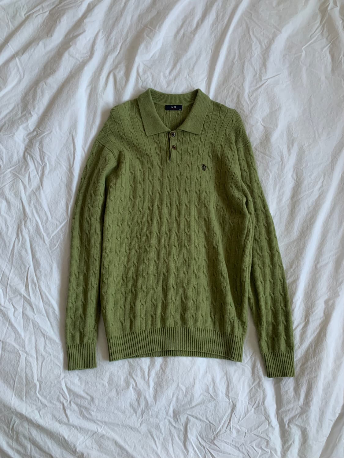 올리브 카라 니트 상품이미지1