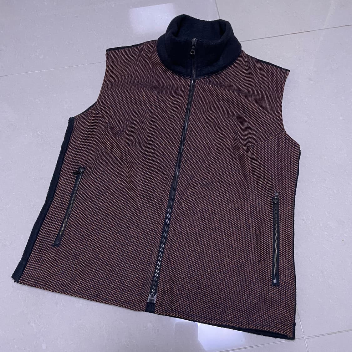 A.P.C. 아페쎄 울 플리스 짚업 배스트 상품이미지2