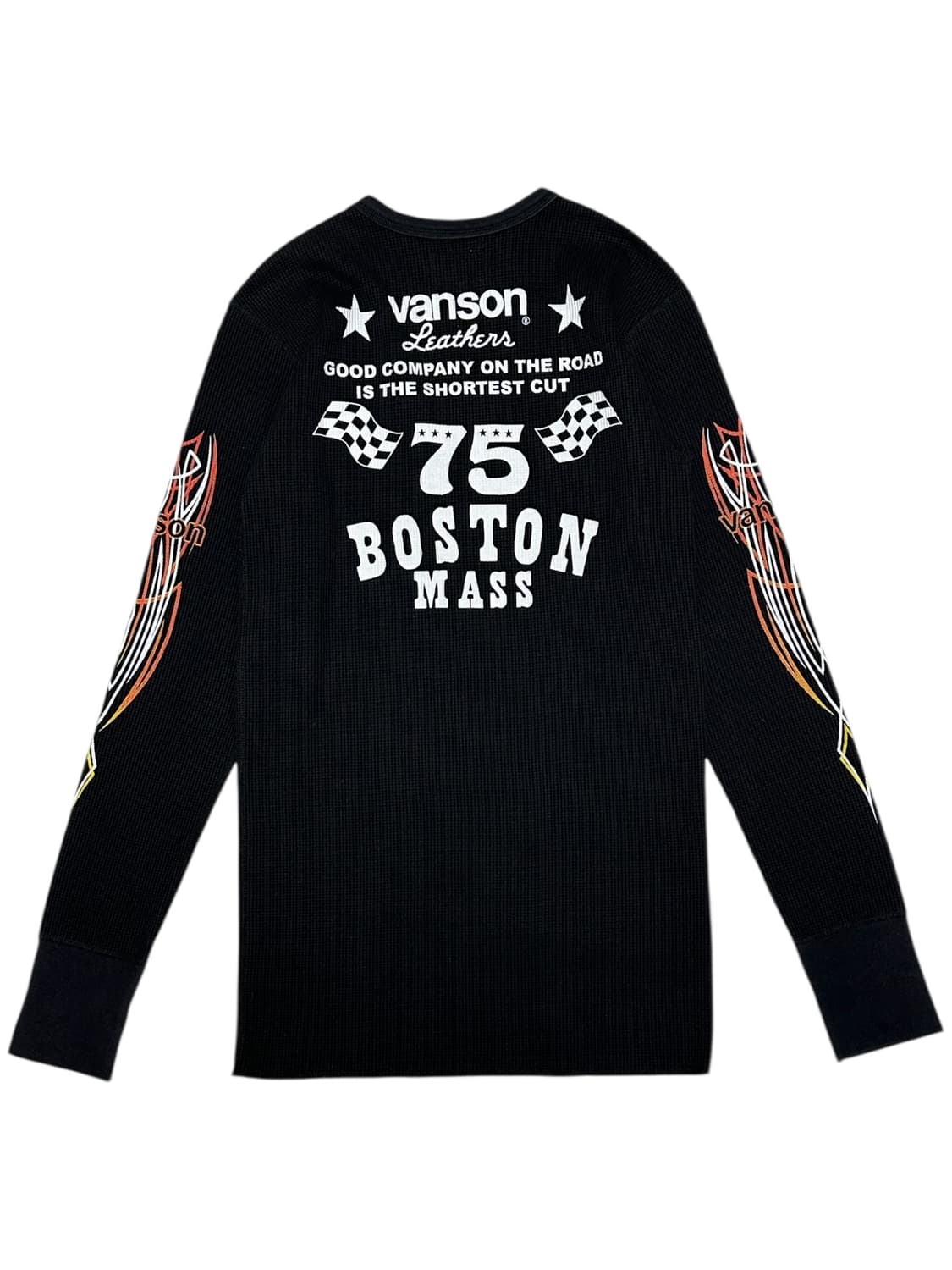 Vanson 밴슨 와플 써멀 티셔츠 벤슨 상품이미지5