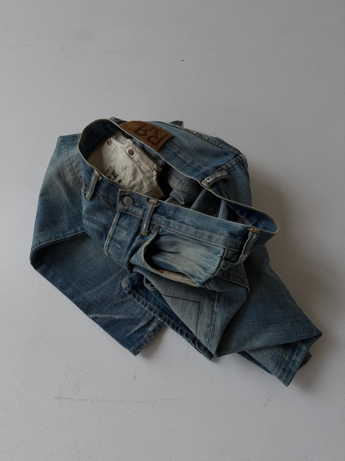 RRL Low straight selvedge jean.  상품이미지10